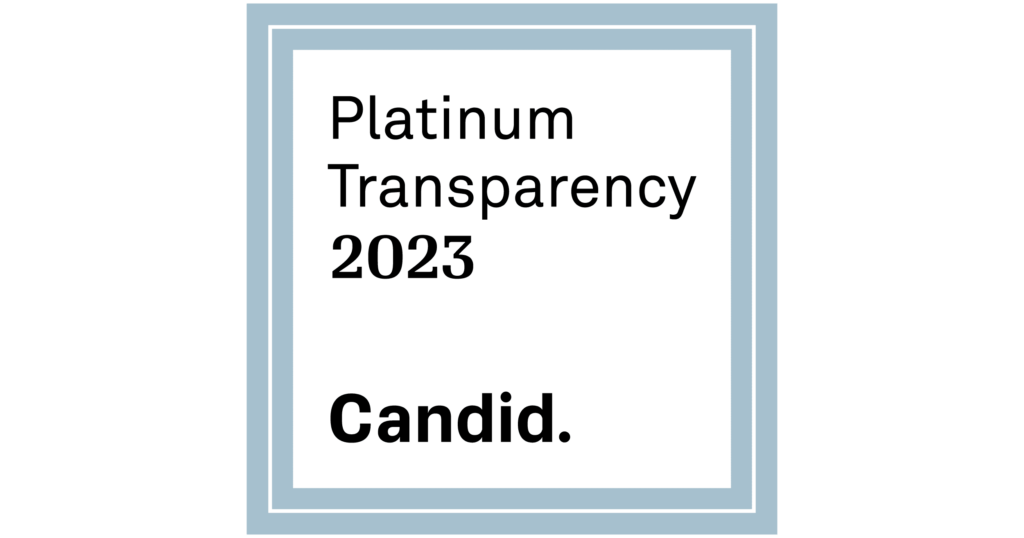 candid - platinum seal of transparency 2023